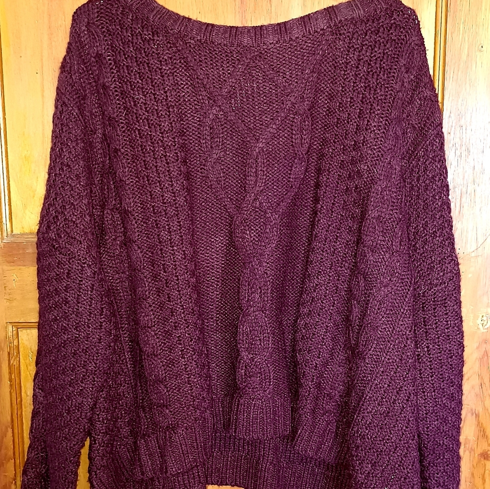 Plum Sweater